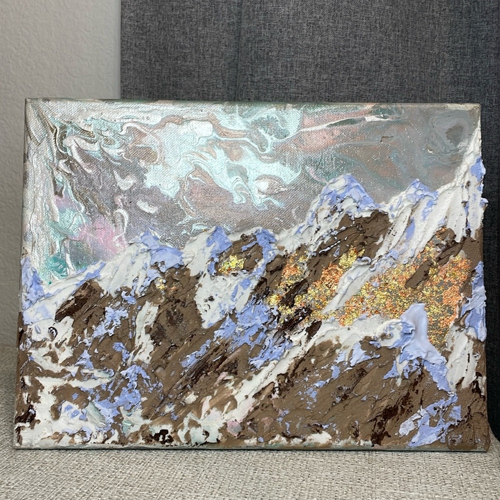 Marble Mountain Canvas Art